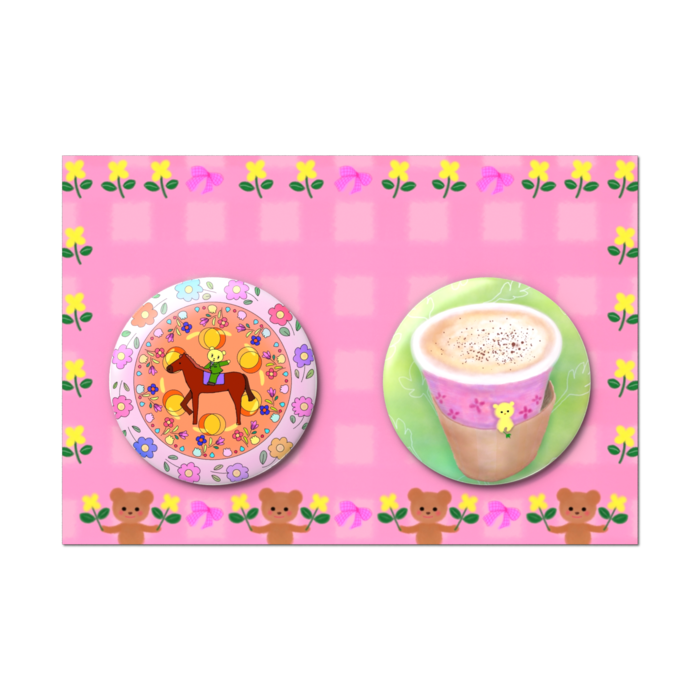 缶バッジセット - 2個セット