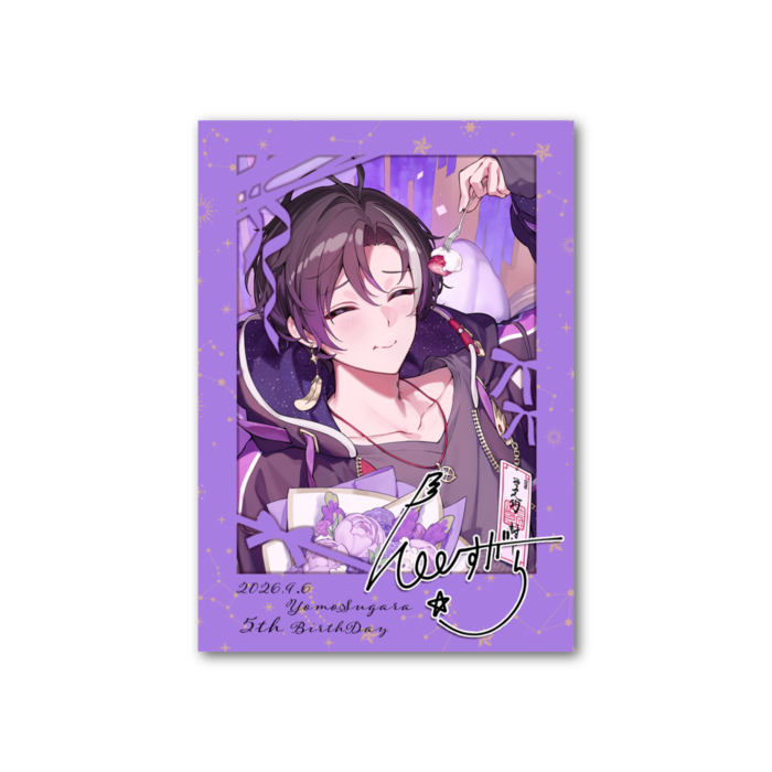 フォト風カード（笑顔）