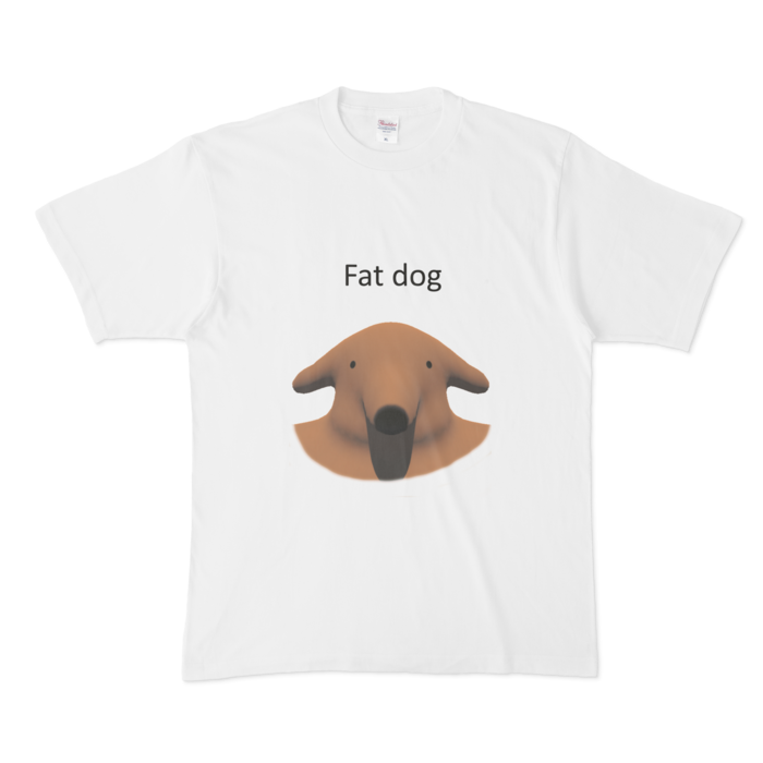 太った犬のtシャツ イヌ科 Booth