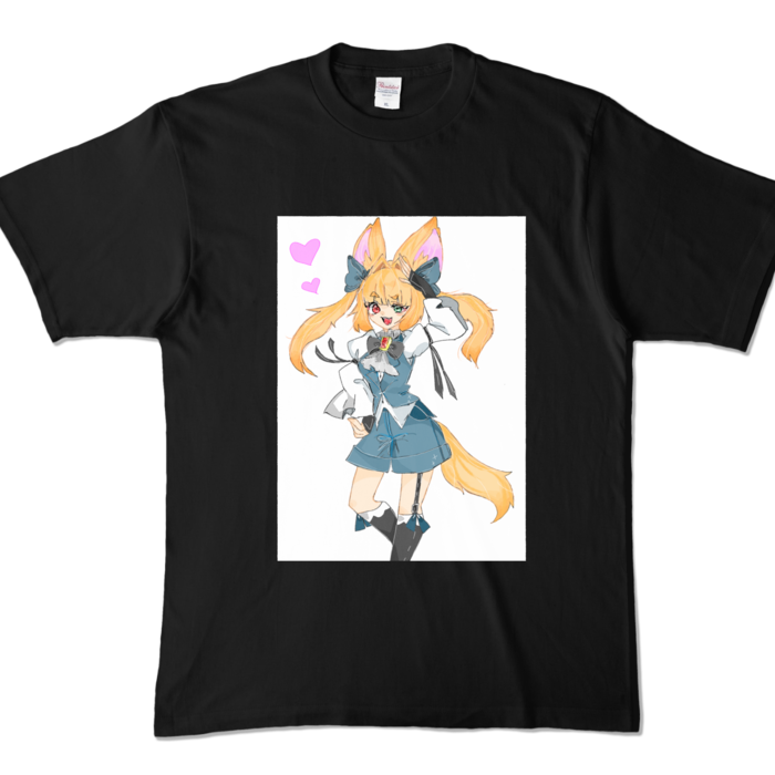 カラーTシャツ - XL - ブラック (濃色)