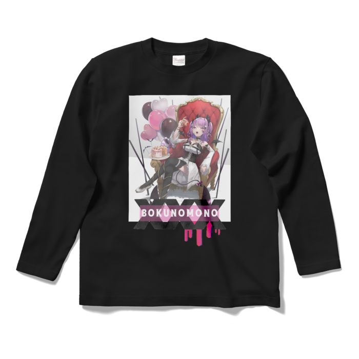 ロングスリーブTシャツ - S - ブラック