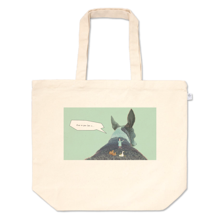 トートバッグ - L - プリント面積中