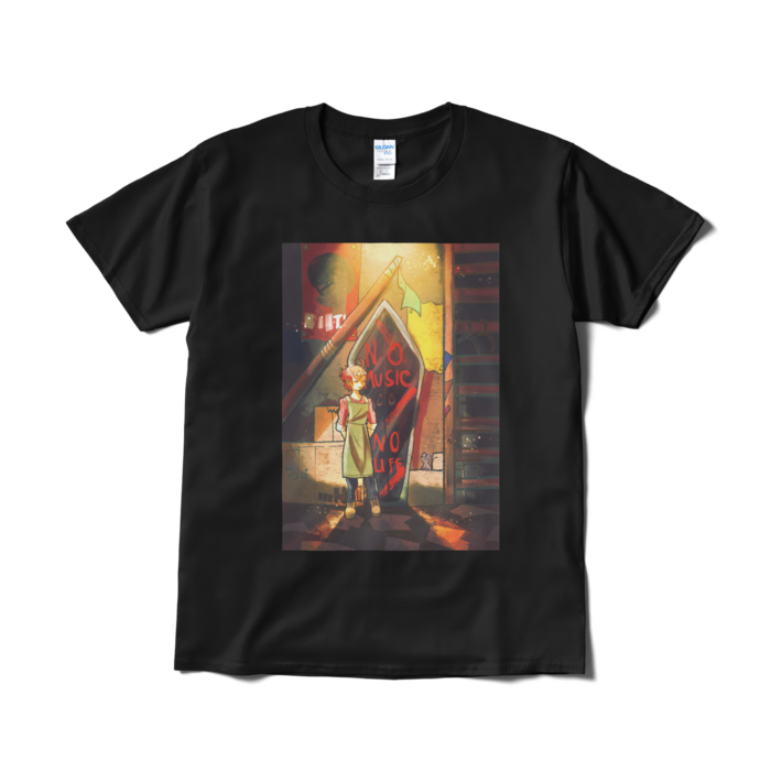 Tシャツ(短納期) - L - ブラック