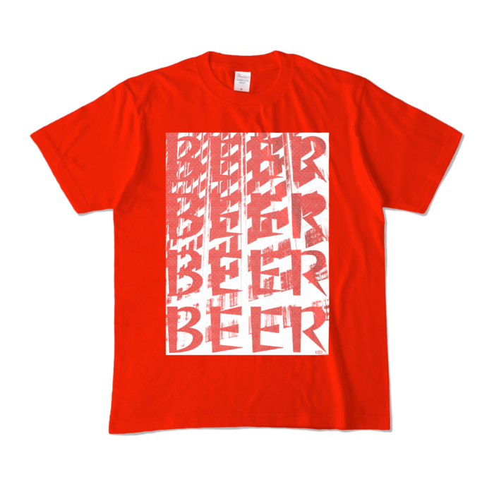 カラーTシャツ - M - レッド (濃色)