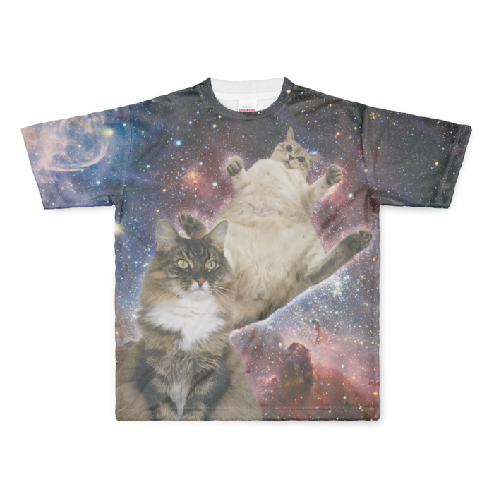 フルグラフィックTシャツ - L - 正面印刷のみ