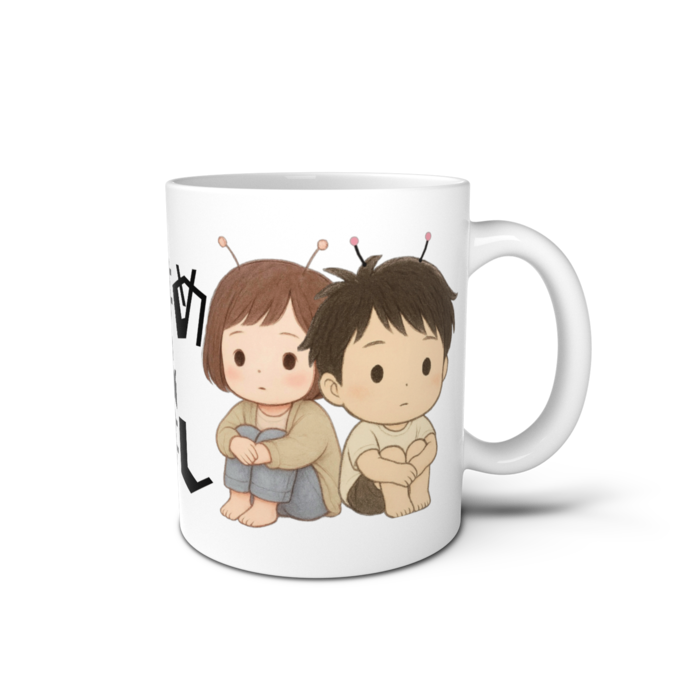 マグカップ - 直径 8 cm / 高さ 9.5 cm