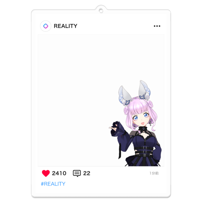 アクリルキーホルダー - 100 x 100 (mm)