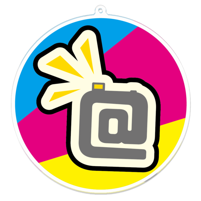 アクリルキーホルダー - 100 x 100 (mm)