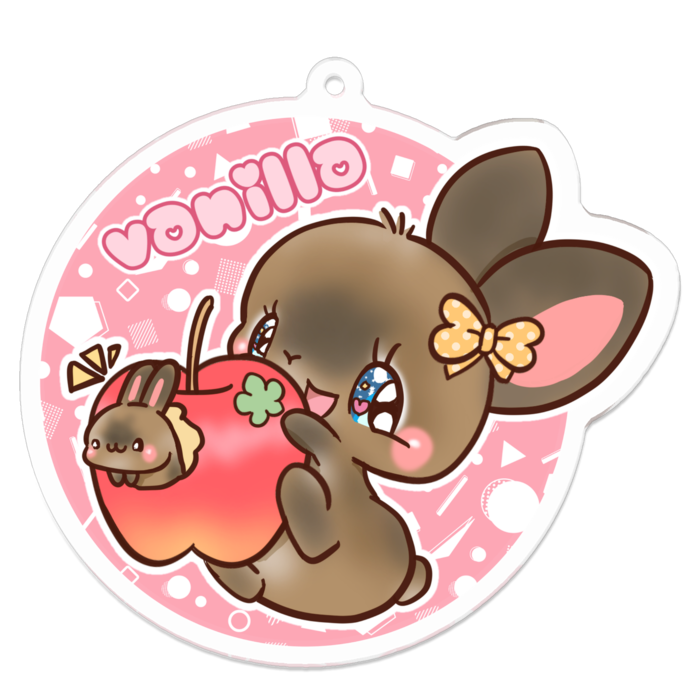 アクリルキーホルダー - 70 x 70 (mm)