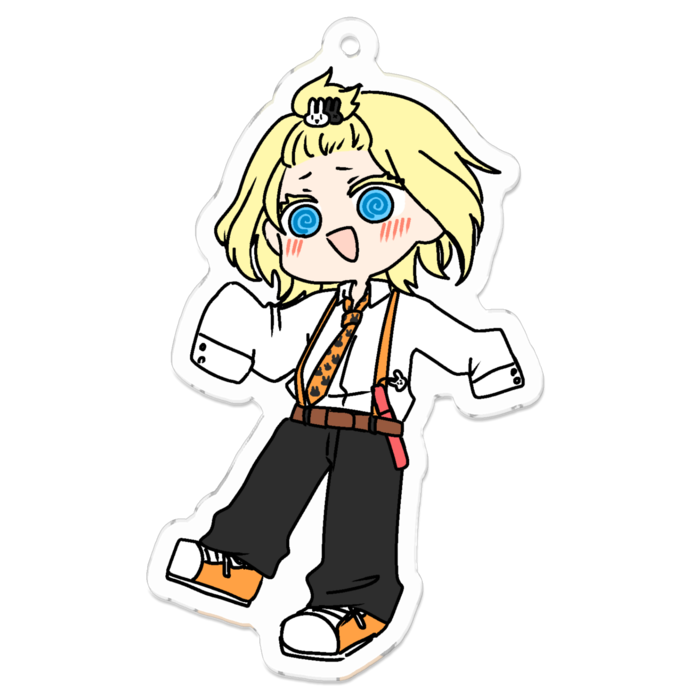 アクリルキーホルダー - 70 x 70 (mm)