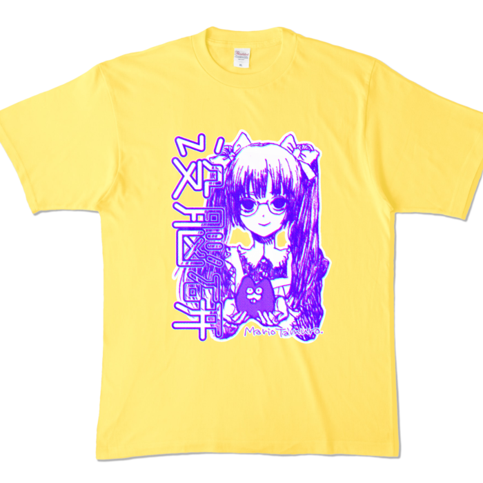 カラーTシャツ - XL - イエロー (濃色)