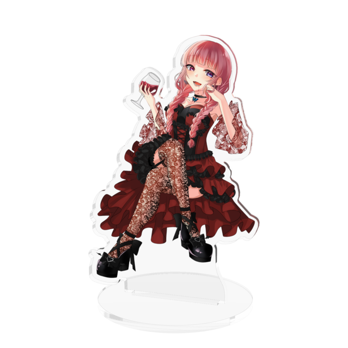 100x100mm【アクリルフィギュア】舞蝶美夜 お屋敷Ver.