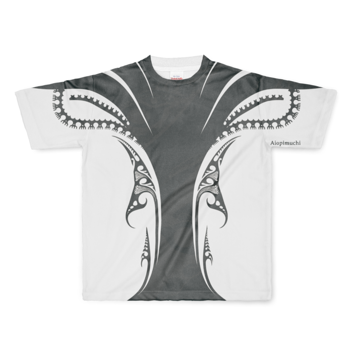 フルグラフィックTシャツ - L - 正面印刷のみ