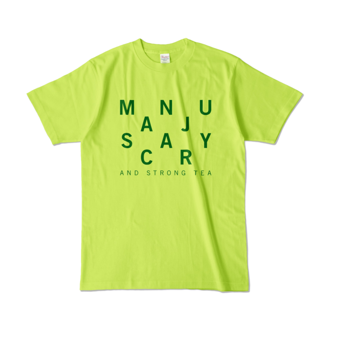 カラーTシャツ - L - ライトグリーン (淡色)