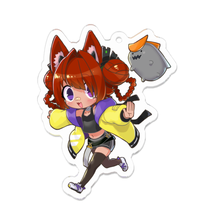 アクリルキーホルダー - 70 x 70 (mm)