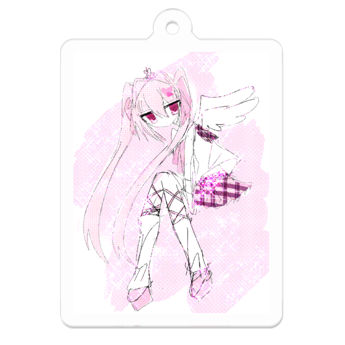 アクリルキーホルダー - 50 x 50 (mm)