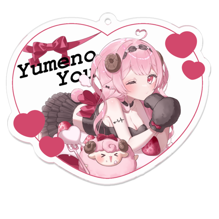 アクリルキーホルダー - 70 x 70 (mm)