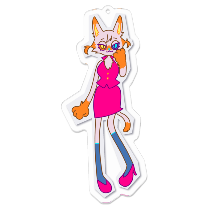 アクリルキーホルダー - 100 x 100 (mm)