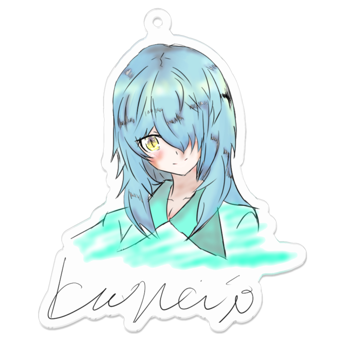 アクリルキーホルダー - 70 x 70 (mm)