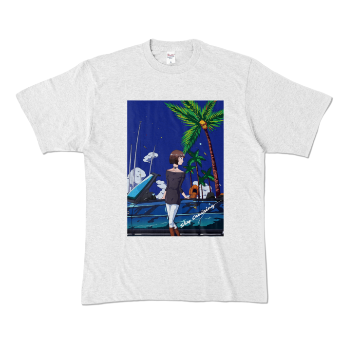 カラーTシャツ - XL - アッシュ (淡色)