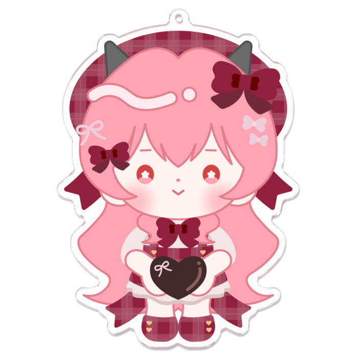 アクリルキーホルダー - 100 x 100 (mm)