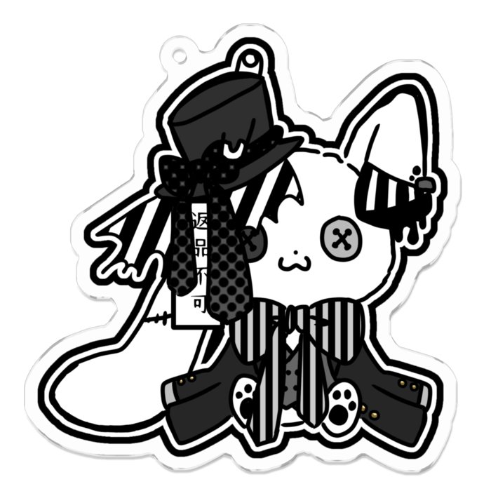 アクリルキーホルダー - 70 x 70 (mm)