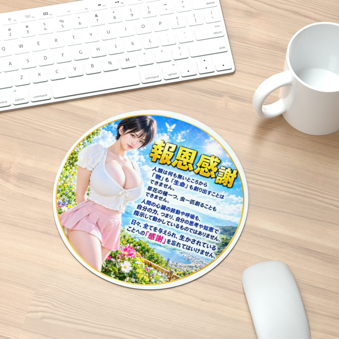 マウスパッド - 丸型