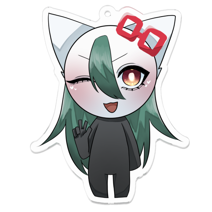 アクリルキーホルダー - 70 x 70 (mm)