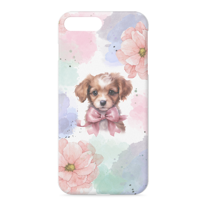 3.ピンク iPhoneケース - iPhone 7 Plus / 8 Plus - 正面印刷のみ(2)