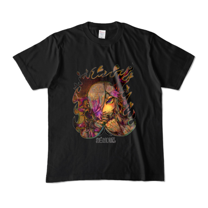 錆ムーディーTシャツ前デザインM