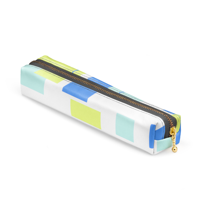 ペンケース - 20 x 4 x 4cm - ブラック