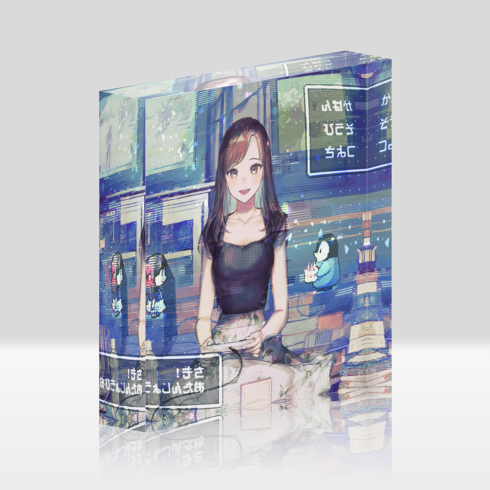 アクリルブロック - 100x100mm