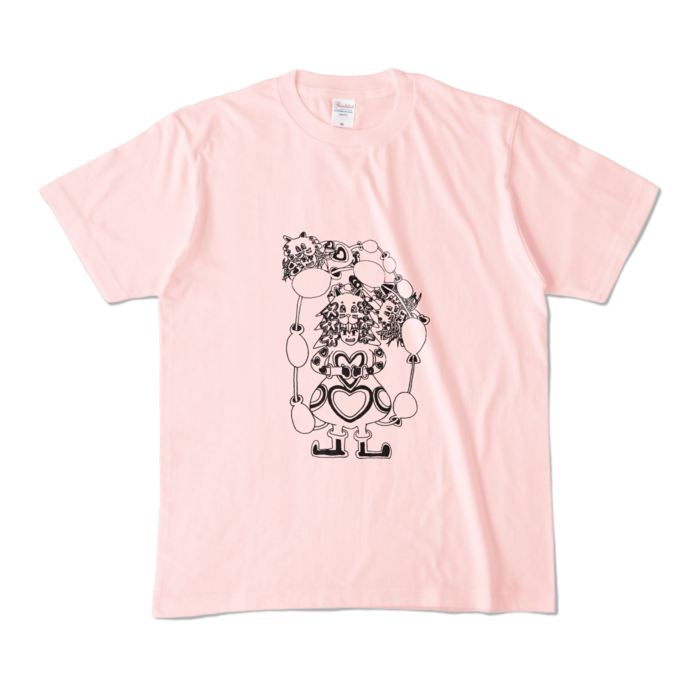 カラーTシャツ - M - ライトピンク (淡色)