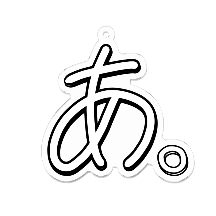 アクリルキーホルダー - 70 x 70 (mm)