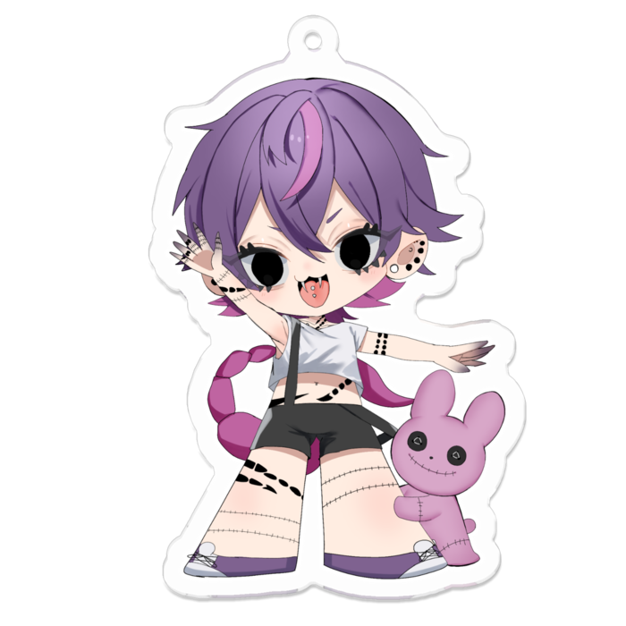 アクリルキーホルダー - 70 x 70 (mm)