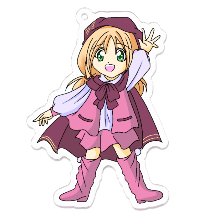 アクリルキーホルダー - 70 x 70 (mm)