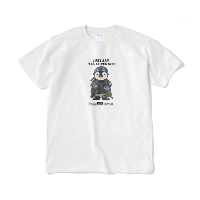 肯定しかさせないペンギンTシャツ - XL - ホワイト