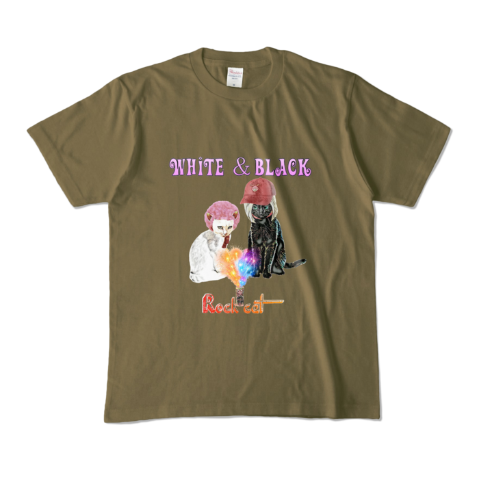 カラーTシャツ - M - オリーブ (濃色)