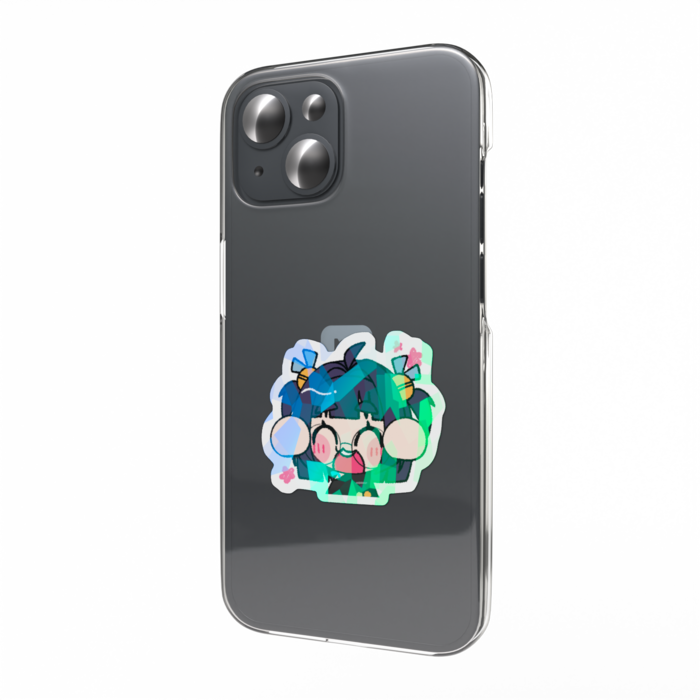 ホログラムスマホステッカー - 縦