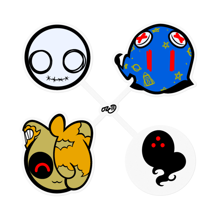 BEDTIME MOON CAKE - Aggy, Blonzet, Kii Fox, Damonet