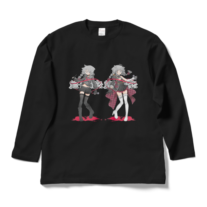 ロングスリーブTシャツ - L - ブラック