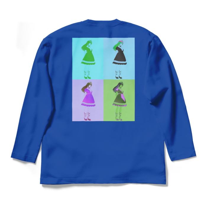 ロングスリーブTシャツ - L - ロイヤルブルー