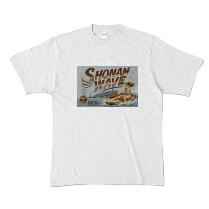 カラーTシャツ - XL - アッシュ (淡色)