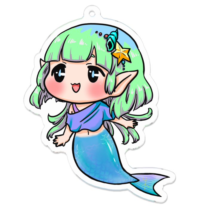 アクリルキーホルダー - 70 x 70 (mm)