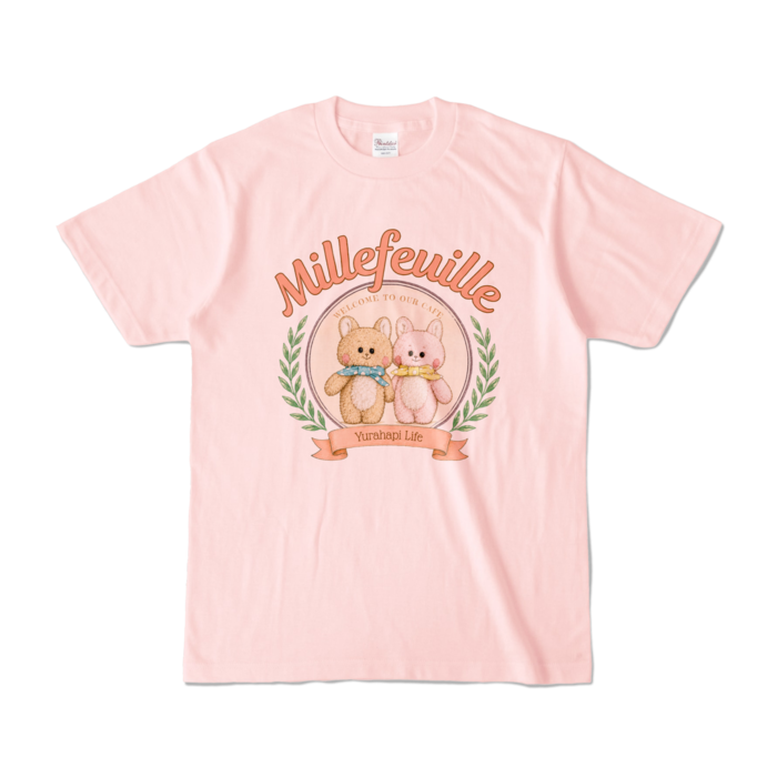 カラーTシャツ - S - ライトピンク (淡色)
