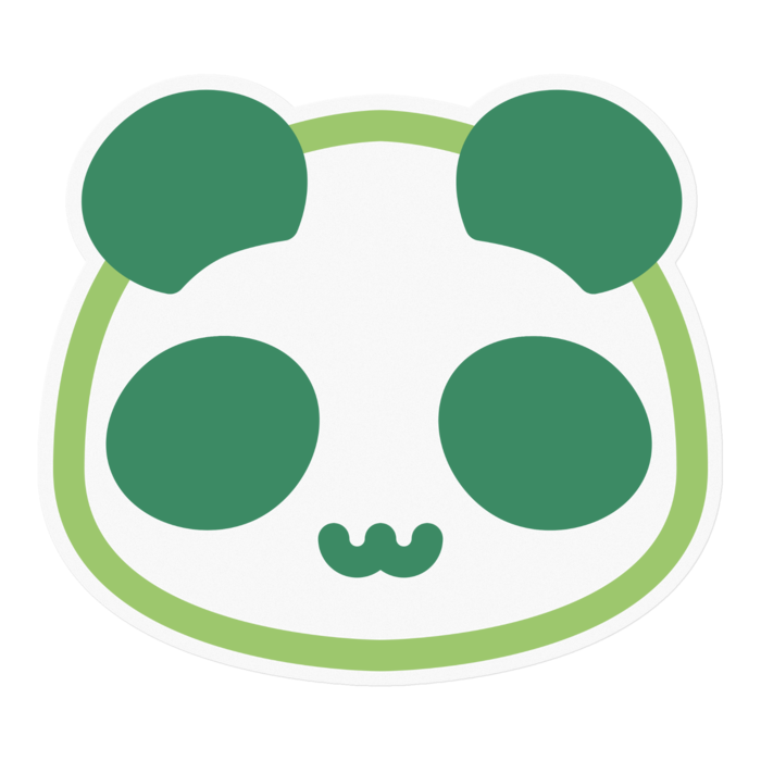 ステッカー - 100 x 100 (mm)