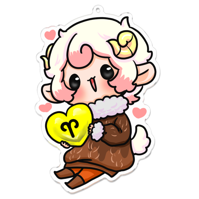 アクリルキーホルダー - 100 x 100 (mm)