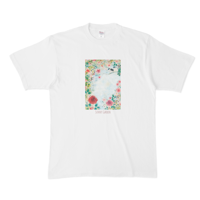 Tシャツ - XL - 白 - サニーガーデン