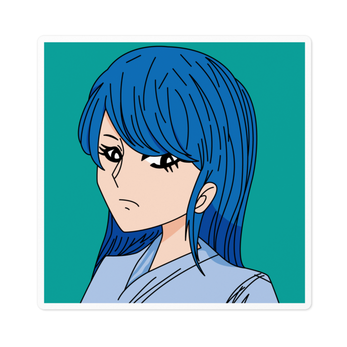 ステッカー - 100 x 100 (mm)