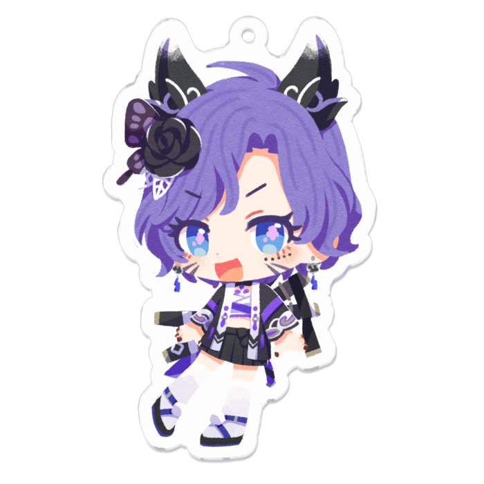 アクリルキーホルダー - 70 x 70 (mm)